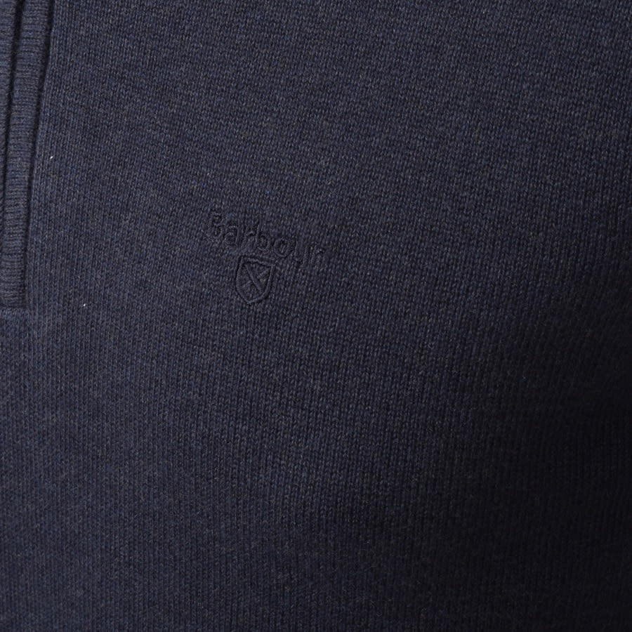 Alternative Image for ProductBarbour Avoch Half Zip Sweatshirt Navy3